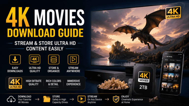 4K Movies Download Guide | Stream & Store Ultra HD Content Easily