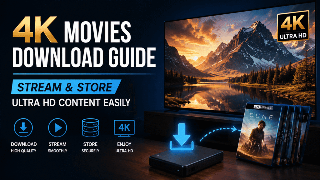 4K Movies Download Guide | Stream & Store Ultra HD Content Easily