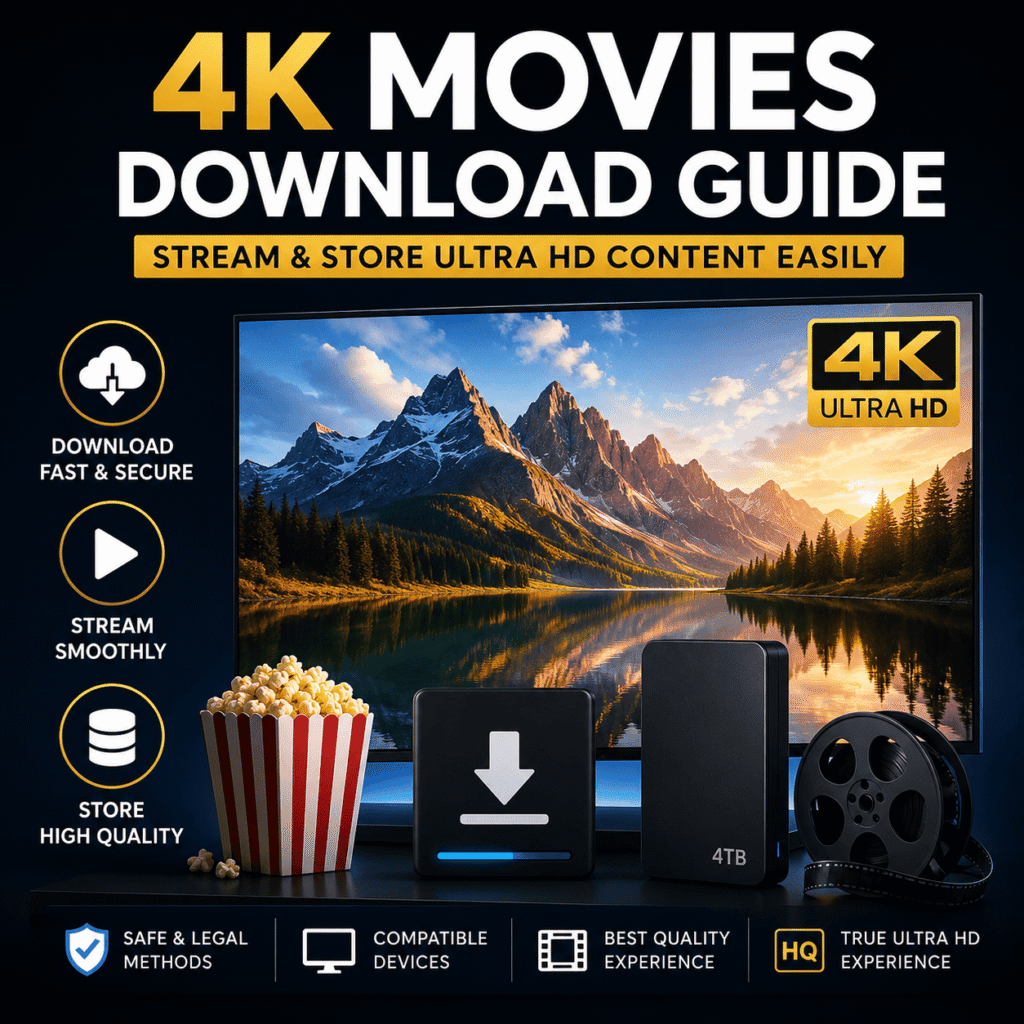 4K Movies Download Guide | Stream & Store Ultra HD Content Easily
