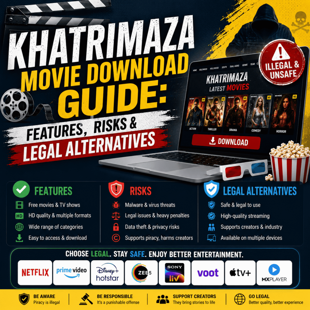 Khatrimaza Movie Download Guide | Features, Risks & Legal Alternatives