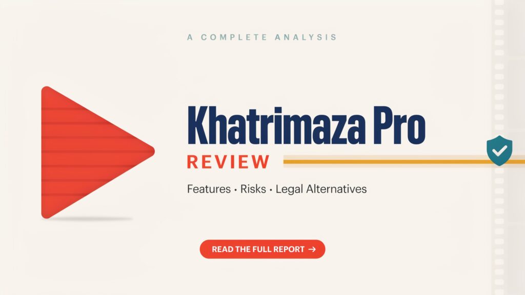 Khatrimaza Pro is an illegal media piracy website that distributes copyrighted movies and television shows without authorization, creating serious cybersecurity risks and legal liabilities for users.