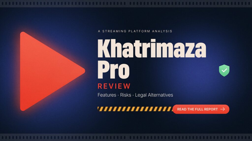 Khatrimaza Pro is an illegal media piracy website that distributes copyrighted movies and television shows without authorization, creating serious cybersecurity risks and legal liabilities for users.