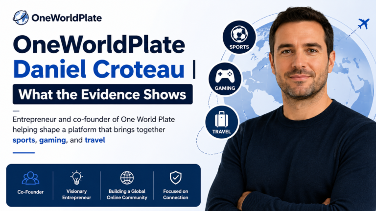 OneWorldPlate Daniel Croteau | What the Evidence Shows
